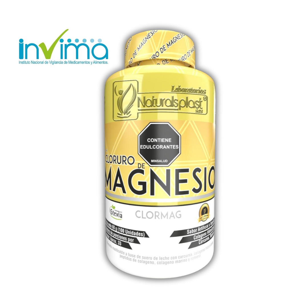 CLORURO DE MAGNESIO X100UND PLAST